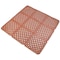 Rhino Mats Drain-X Diamond Drainage Mat, Rubber, Drainage Holes, 3 ft W x 3 ft L, Terra Cotta DX-3636R - alternate 6